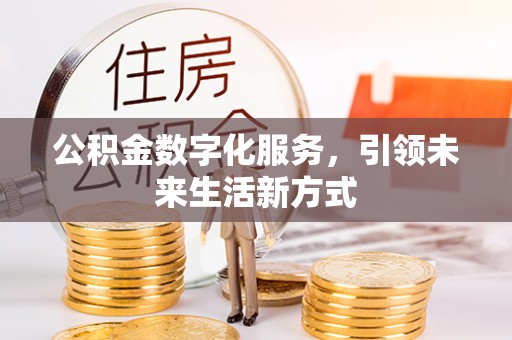 凭祥公积金数字化服务，引领未来生活新方式