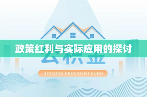 凭祥政策红利与实际应用的探讨