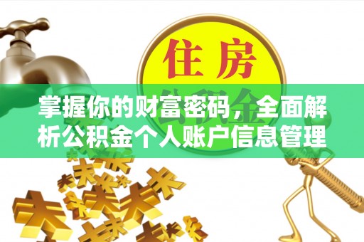 凭祥掌握你的财富密码，全面解析公积金个人账户信息管理