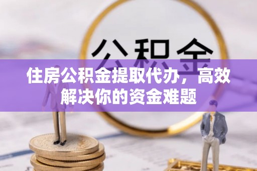 凭祥住房公积金提取代办，高效解决你的资金难题