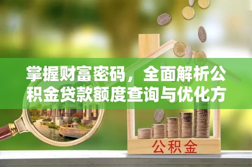 凭祥掌握财富密码，全面解析公积金贷款额度查询与优化方案