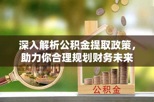 凭祥深入解析公积金提取政策，助力你合理规划财务未来
