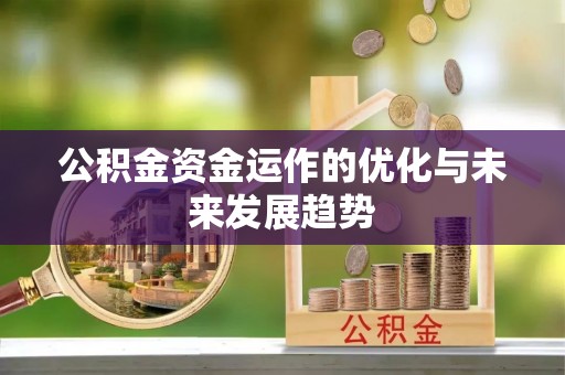 凭祥公积金资金运作的优化与未来发展趋势